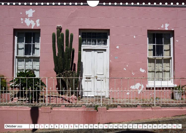 Produktbild: Bo-Kaap - Kapstadt buntestes Stadtviertel (Wandkalender 2022 DIN A4 quer)