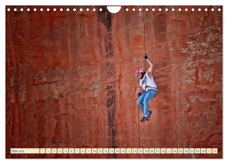 Produktbild: Bergsteigen und Klettern (Wandkalender 2026 DIN A4 quer), CALVENDO Monatskalender