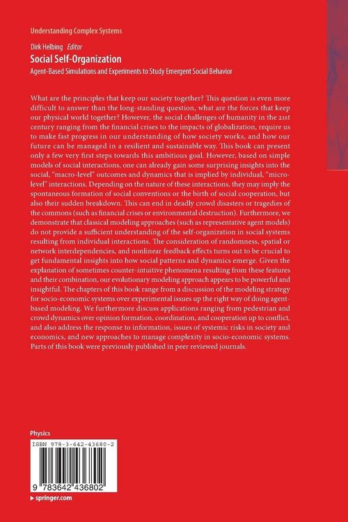 Produktbild: Social Self-Organization