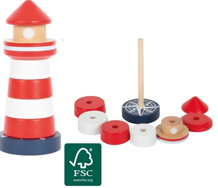 Produktbild: Stapelturm Leuchtturm Gro&szlig;er Ozean