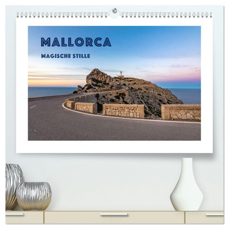 Produktbild: Mallorca - Magische Stille (hochwertiger Premium Wandkalender 2026 DIN A2 quer), Kunstdruck in Hochglanz
