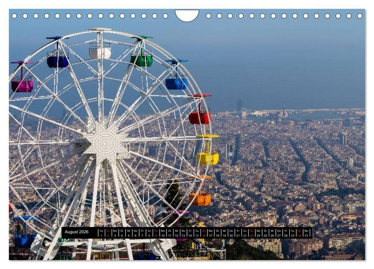 Produktbild: Costa Brava &ndash; inklusive Barcelona (Wandkalender 2026 DIN A4 quer), CALVENDO Monatskalender