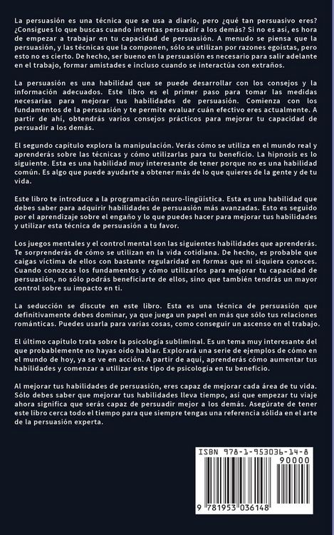 Produktbild: Persuasi&oacute;n