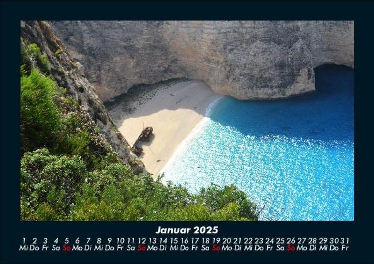 Produktbild: Str&auml;nde der Welt 2025 Fotokalender DIN A5