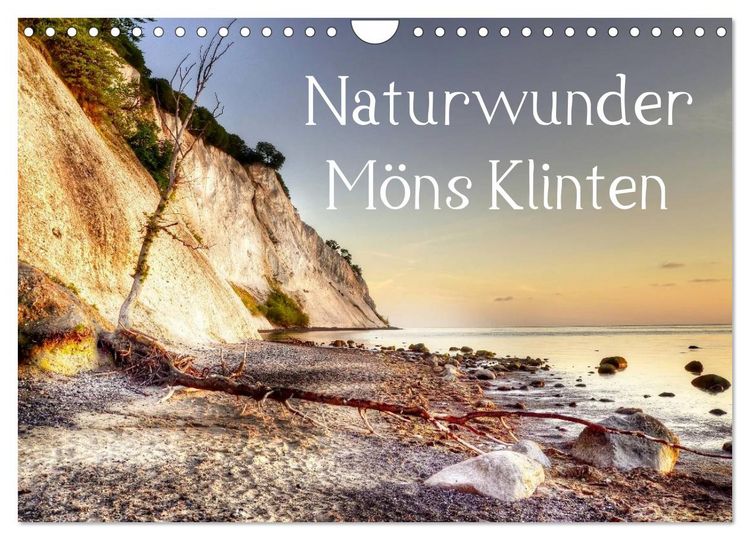 Produktbild: Naturwunder M&ouml;ns Klinten (Wandkalender 2026 DIN A4 quer), CALVENDO Monatskalender
