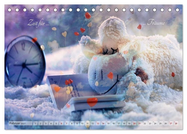 Produktbild: Alles hat seine Zeit - Mach Deine kleine Welt perfekt (Tischkalender 2027 DIN A5 quer), CALVENDO Monatskalender