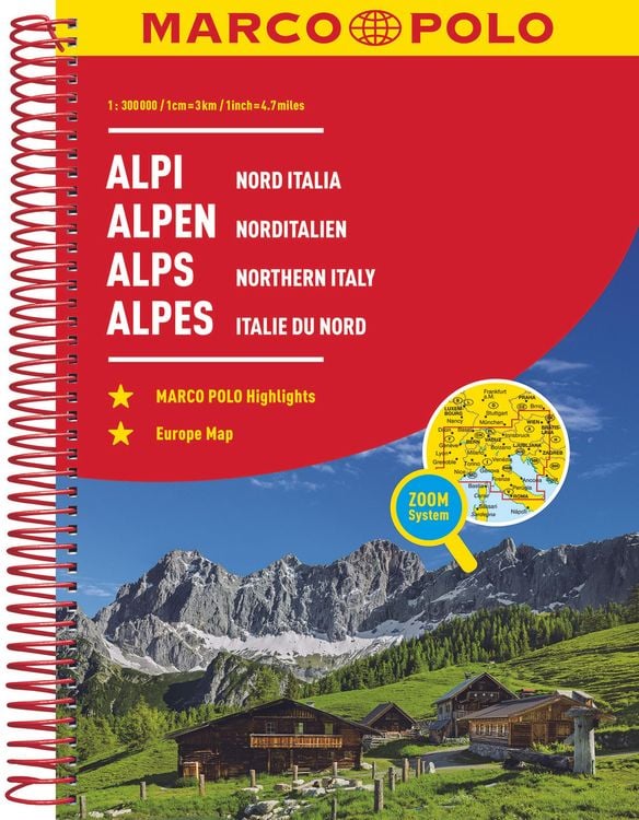 Bild vom Artikel MARCO POLO Reiseatlas Alpen, Norditalien 1:300.000 vom Autor Marco Polo Verlag