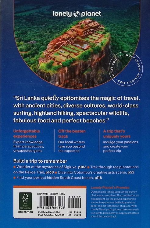 Produktbild: Lonely Planet Sri Lanka