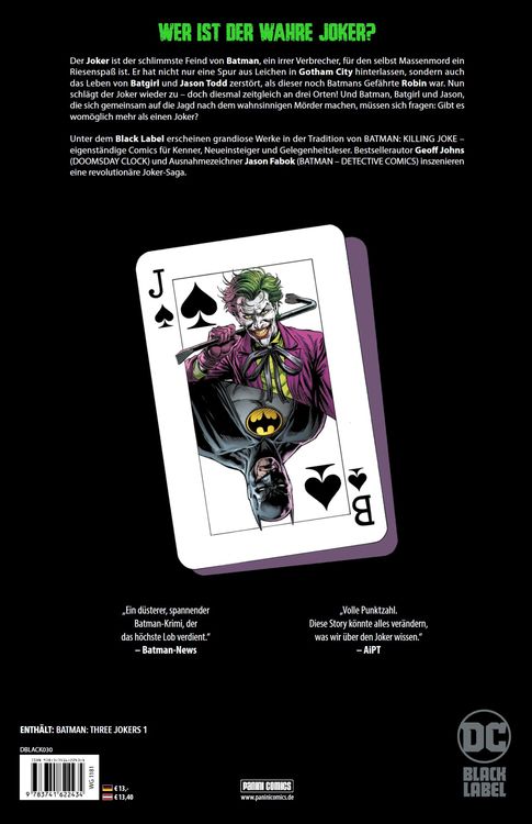 Produktbild: Batman: Die drei Joker