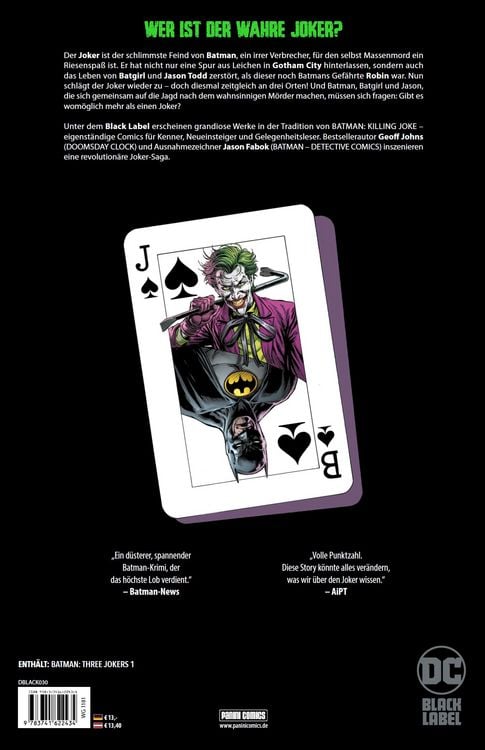 Produktbild: Batman: Die drei Joker