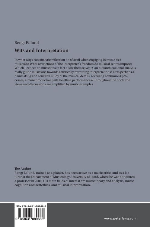 Produktbild: Wits and Interpretation