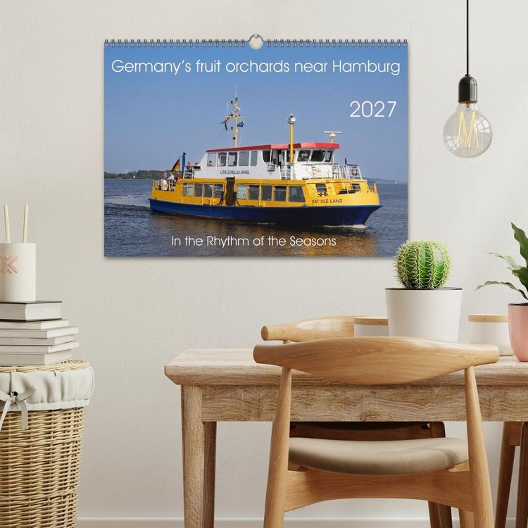 Produktbild: Germany&rsquo;s apple orchards near Hamburg (Wall Calendar 2027 DIN A3 landscape), CALVENDO 12 Month Wall Calendar