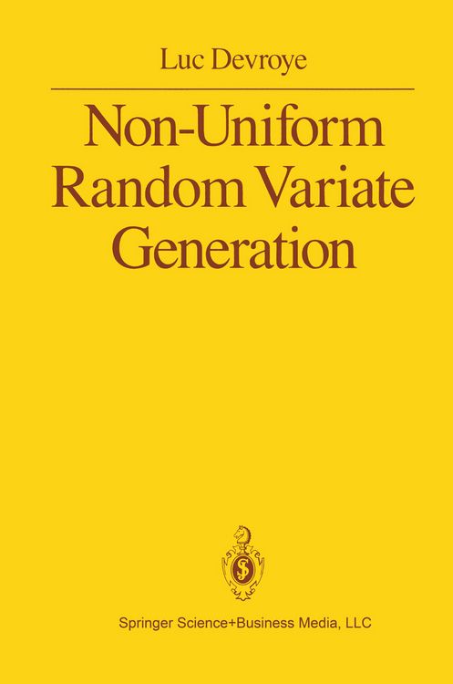 Produktbild: Non-Uniform Random Variate Generation