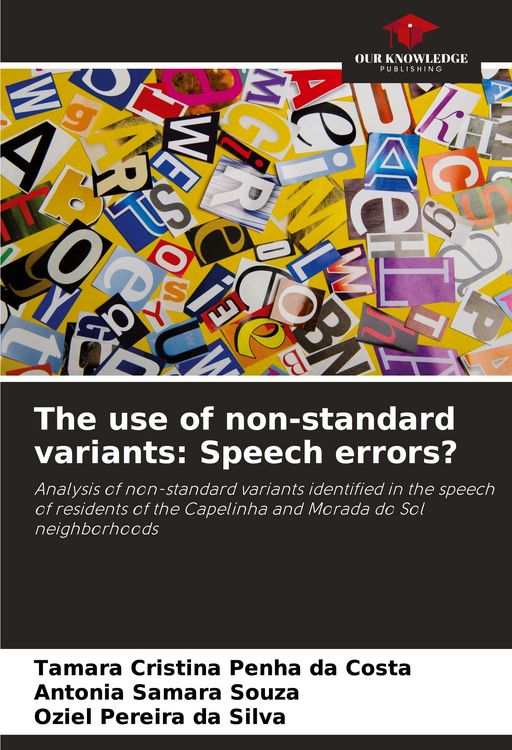 Produktbild: The use of non-standard variants: Speech errors?