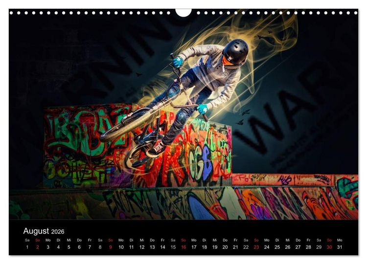Produktbild: BMX My Life (Wandkalender 2026 DIN A3 quer), CALVENDO Monatskalender