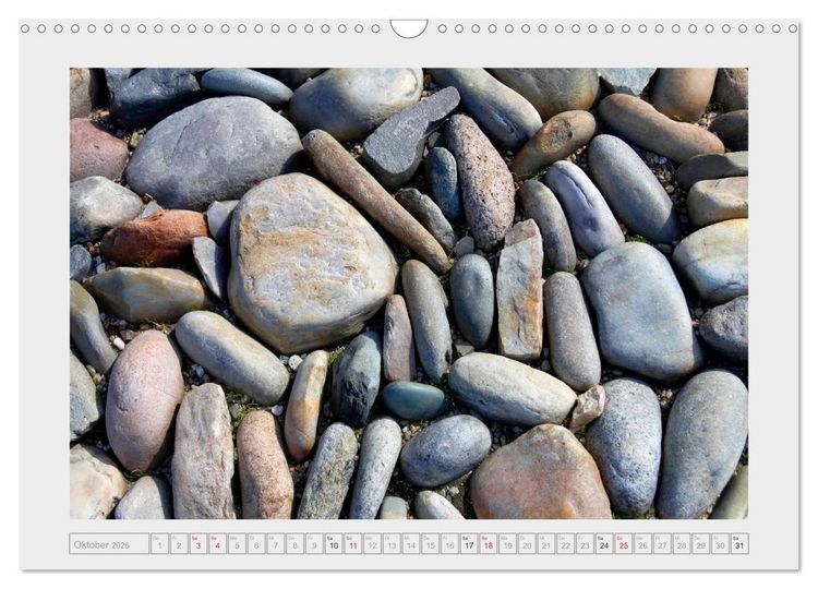 Produktbild: Die Kunst der Steine / 2026 (Wandkalender 2026 DIN A3 quer), CALVENDO Monatskalender