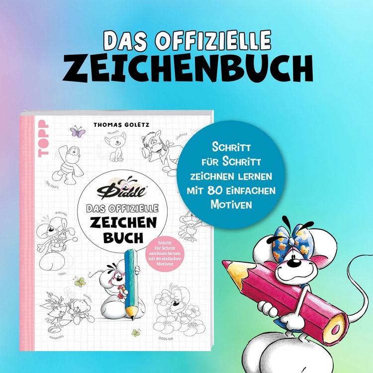 Produktbild: DIDDL &ndash; Das offizielle Zeichenbuch