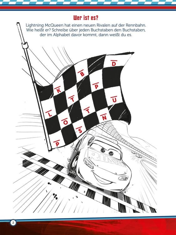 Produktbild: Disney Cars 3: 1000 Sticker