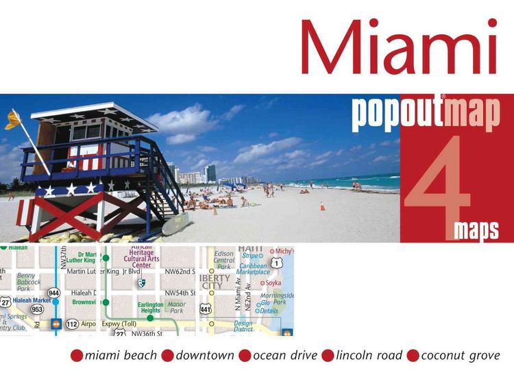 Produktbild: Miami Popout Map