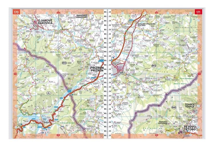 Produktbild: freytag & berndt Autoatlas Westbalkan 1:150.000