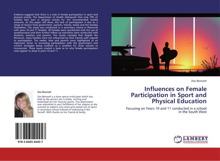 Produktbild: Influences on Female Participation in Sport and Physical Education