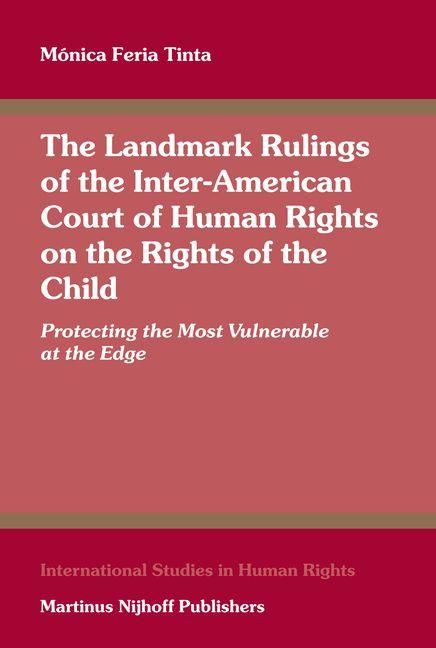 Produktbild: The Landmark Rulings of the Inter-American Court of Human Rights on the Rights of the Child