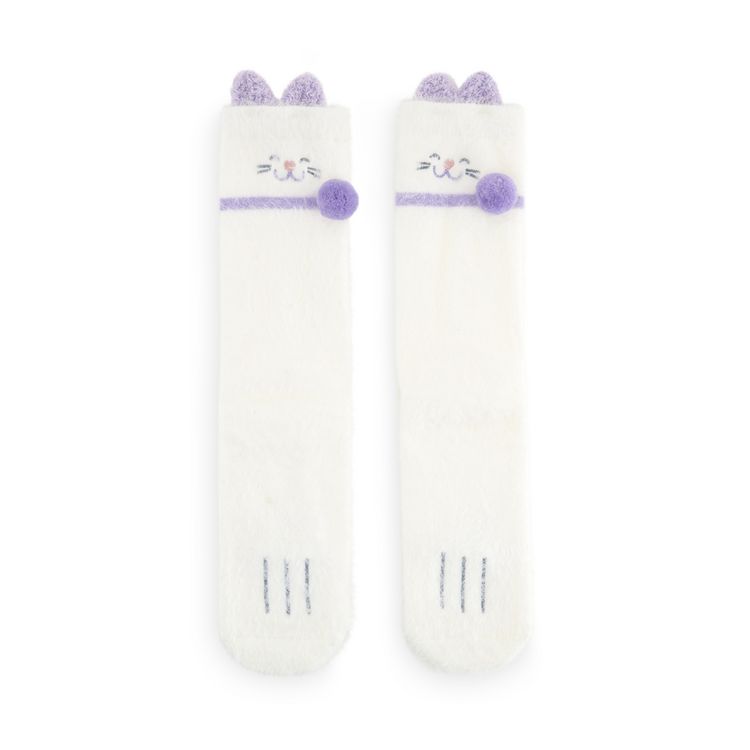 Produktbild: Flauschsocke "Katze"