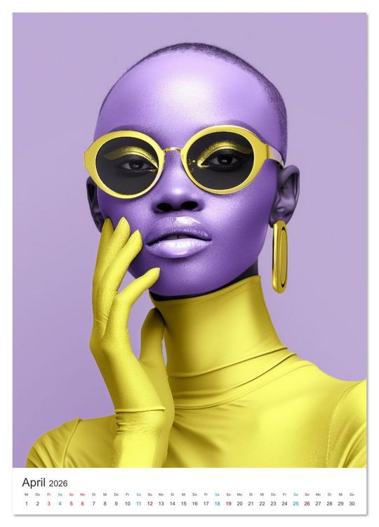 Produktbild: Fashion im Pop-Art (hochwertiger Premium Wandkalender 2026 DIN A2 hoch), Kunstdruck in Hochglanz
