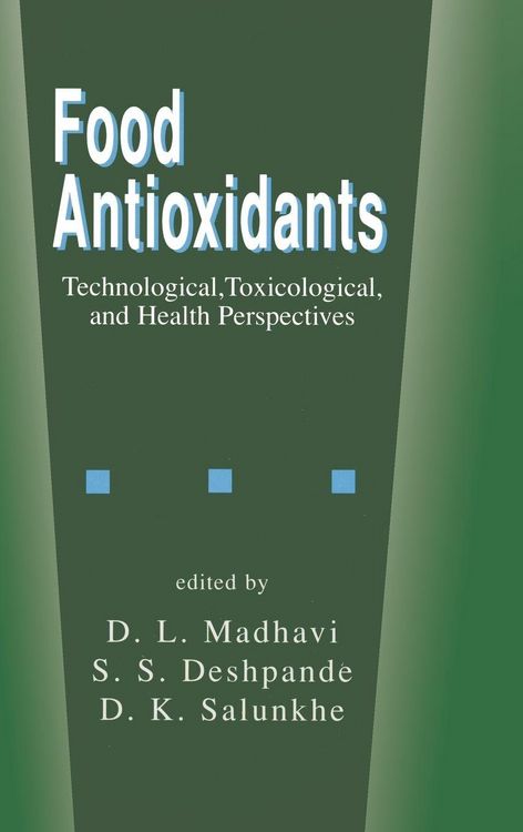 Produktbild: Madhavi, D: Food Antioxidants