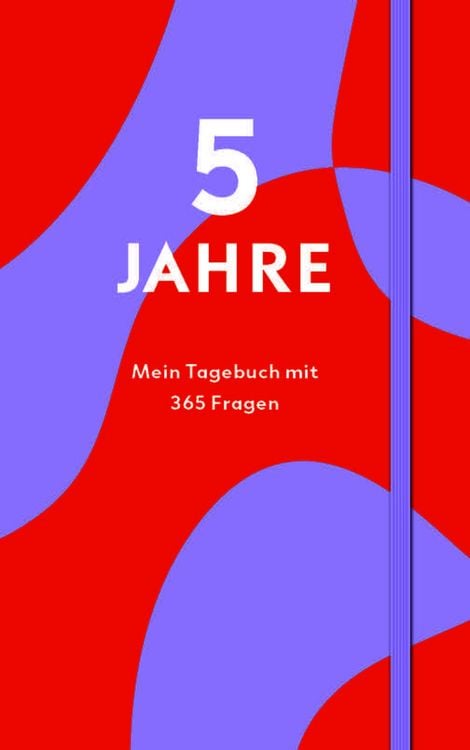 Produktbild: 5 Jahre - Mein Tagebuch mit 365 Fragen (Modern Design)