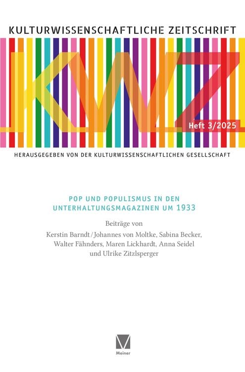 Produktbild: Pop und Populismus in den Unterhaltungsmagazinen um 1933