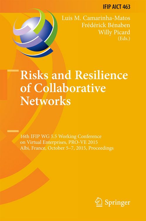 Produktbild: Risks and Resilience of Collaborative Networks