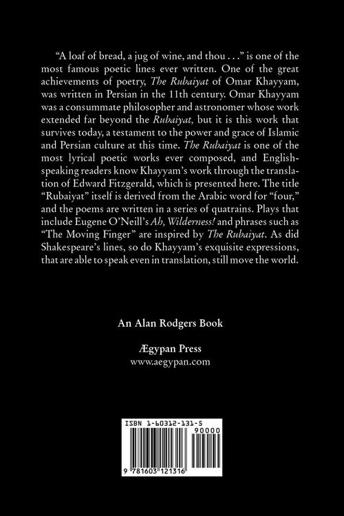 Produktbild: The Rubaiyat of Omar Khayyam, Fiction, Classics