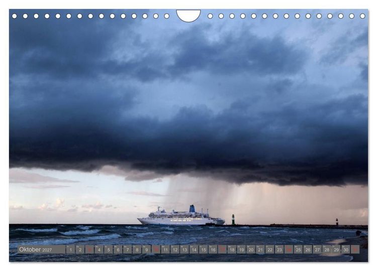 Produktbild: Ostseebad Warnem&uuml;nde (Wandkalender 2027 DIN A4 quer), CALVENDO Monatskalender