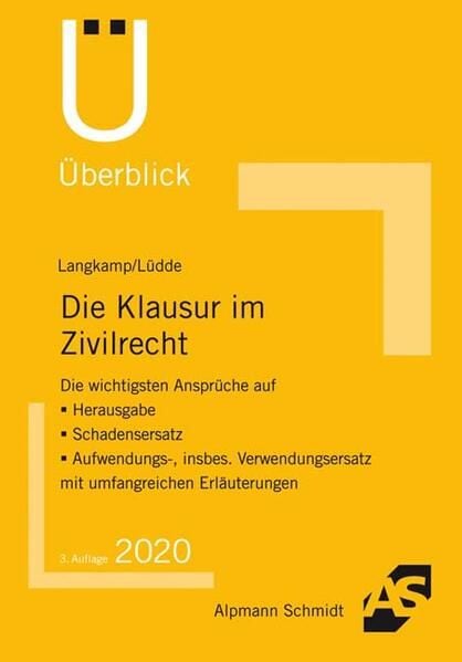Produktbild: Die Klausur im Zivilrecht