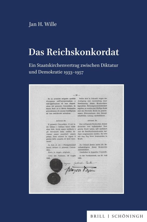 Produktbild: Das Reichskonkordat