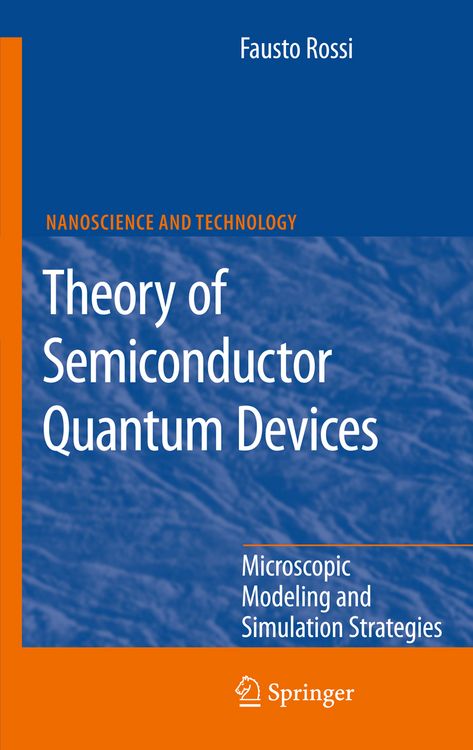 Produktbild: Theory of Semiconductor Quantum Devices
