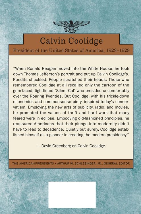 Produktbild: Calvin Coolidge
