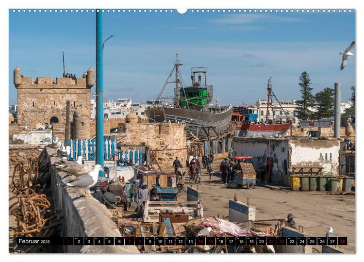 Produktbild: Marokko - Essaouira (Wandkalender 2026 DIN A2 quer), CALVENDO Monatskalender