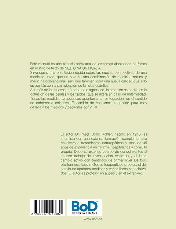 Produktbild: Manual para una Medicina Unificada conforme a la vida