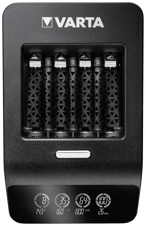 Produktbild: Varta LCD Ultra Fast Ch.+ 4x 56706 Rundzellen-Ladeger&auml;t NiMH Micro (AAA), Mignon (AA)