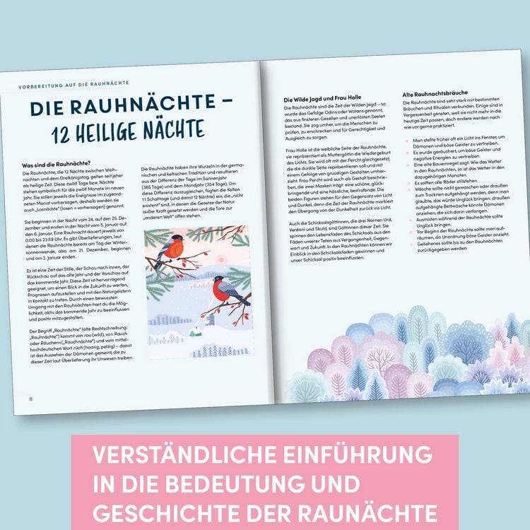 Produktbild: Rauhn&auml;chte. Das Workbook.