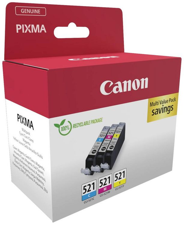 Produktbild: CANON Tintenpatronen/Druckk&ouml;pfe f&uuml;r Inkjetdrucker/Multifunktionsger&auml;te