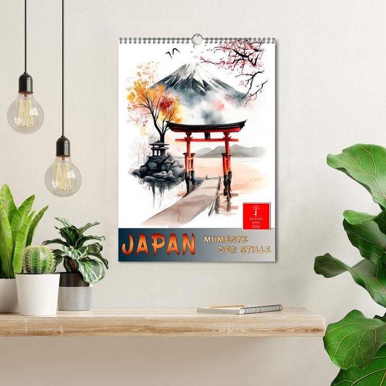 Produktbild: Japan - Momente der Stille (Wandkalender 2026 DIN A3 hoch), CALVENDO Monatskalender