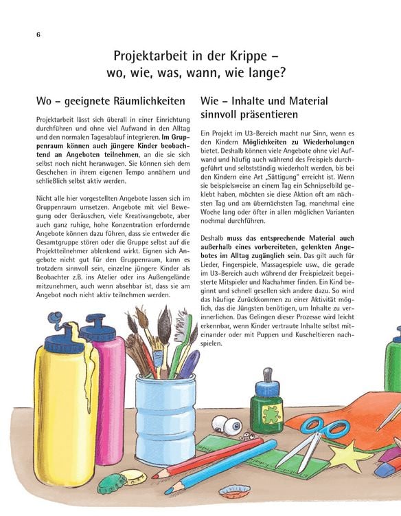 Produktbild: Mini-Projekte f&uuml;r Krippenkinder