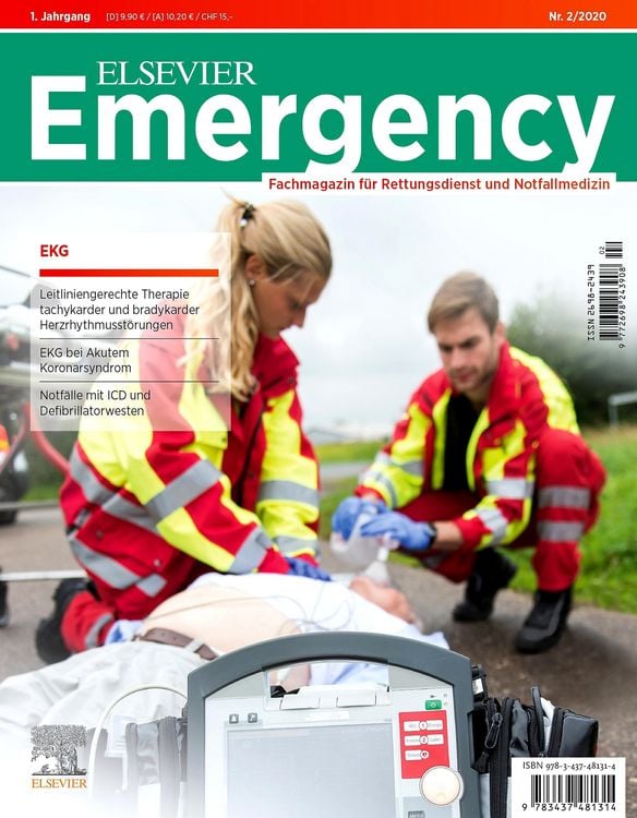 Produktbild: Elsevier Emergency. EKG. 2/2020