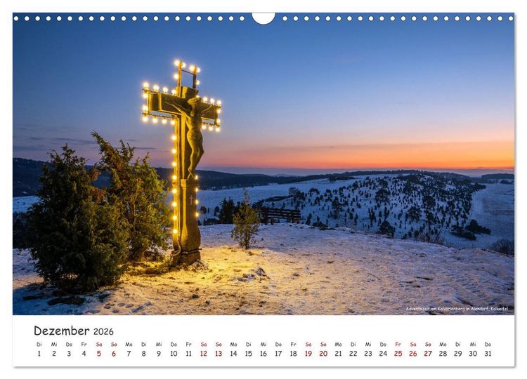 Produktbild: Heimat Entdecken - Eifel (Wandkalender 2026 DIN A3 quer), CALVENDO Monatskalender