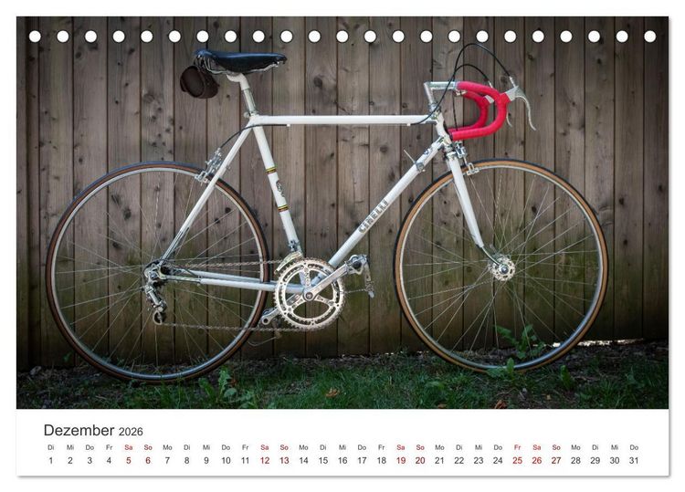 Produktbild: Stahlrenner - Rennrad-Klassiker aus Europa (Tischkalender 2026 DIN A5 quer), CALVENDO Monatskalender
