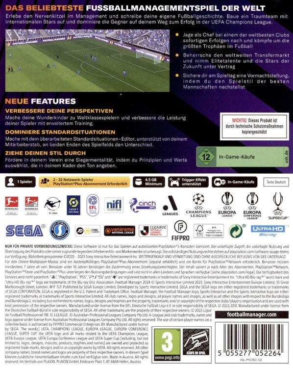 Produktbild: Football Manager 2024