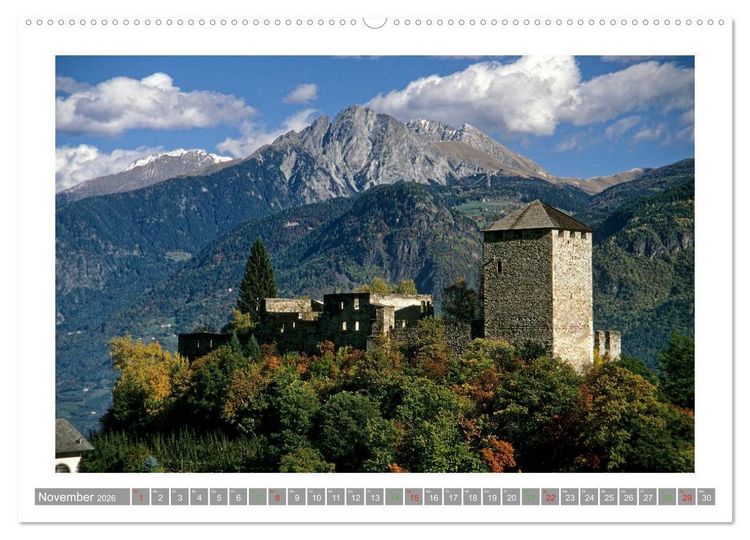 Produktbild: S&Uuml;DTIROL - Land der Berge (Wandkalender 2026 DIN A2 quer), CALVENDO Monatskalender